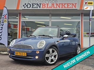 Mini Cooper 1.6 Chili BJ.04 Cabriolet / Leder / Xenon / 17"LMV / Parkeersensoren / Luxe cabrio !!