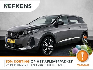 Peugeot 5008 SUV GT Pack Business 130pk Automaat | 7 Zitplaatsen | Navigatie | 360° Camera | FOCAL Premium HiFi | Full Led koplampen | Adaptieve Cruise Control | Handsfree achterklep | Leder/Alcantara | Stoelverwarming | Keyless | Parkeerassistent | Dodehoeksensor | Apple Carplay / Android Auto | Donker getint glas | Trekhaak | 19" lichtmetalen velgen |
