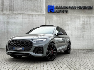Audi Q5 50TFSI e 299PK Quattro Competition S Edition S-Line 1é Eig! Audi Exclusive|Pano|Luchtvering|S-Kuipstoelen|HD Matrix|Carbon