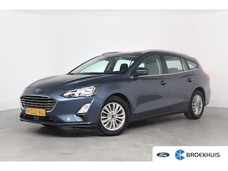 Ford Focus Wagon 1.0 EcoBoost Titanium Business | Winter Pack | Navi | Clima | Keyless | Parkeersensoren V+A | Lichtmetalen Velgen | Cruise Control