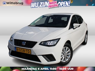 Seat Ibiza 1.0 EcoTSI 95pk Style / Navigatie by APP / LM velgen / Parkeersensoren A / LED / Climatronic Airco Facelift model!