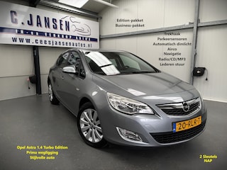 Opel Astra 1.4 Turbo Edition Nette auto! | Airco | Audio-navigatie full map | Cruise control