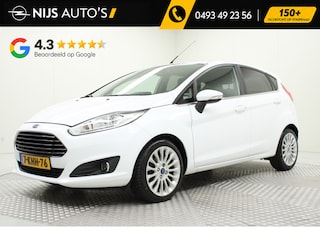 Ford Fiesta 1.6 TDCi Lease Titanium | euro 5 | climate | pdc achter | navi | cruise | bluetooth | elekr. inklapbare spiegels | 16 inch LM | keyless