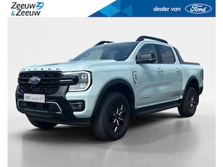 Ford Ranger Stormtrak 2.3 PHEV 279pk 10-traps automaat | 5 persoons | GRIJS kenteken | Nu rente actie 0,99% op financial lease | Trekhaak | Leder | Automatische airco (Virtuele voorraad! Betreft landelijke voorraadauto)