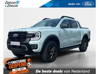 Ford Ranger Stormtrak 2.3 PHEV 279pk 10-traps automaat | 5 persoons | GRIJS kenteken | Nu rente actie 0,99% op financial lease | Trekhaak | Leder | Automatische airco (Virtuele voorraad! Betreft landelijke voorraadauto)