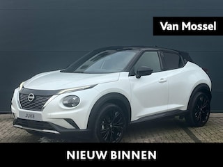 Nissan Juke 1.6 Hybrid N-Sport 143PK | Automaat | 360 Camera | Adaptieve Cruise Control | Stoel,- Stuur en Voorruitverwarming | Dodehoekdetectie | Apple CarPlay & Android Auto | Nieuw uit voorraad leverbaar!