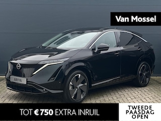 Nissan Ariya Evolve 87 kWh 242PK | Schuif-/Kanteldak | BOSE Audio | Head-Up Display | 20'' Inch Velgen | 360 Camera | Stoel- en Stuurverwarming | Apple CarPlay & Android Auto | Nieuw uit voorraad leverbaar!
