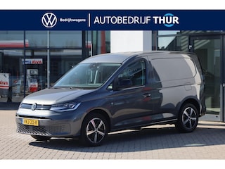 Volkswagen Caddy Cargo 2.0 TDI 1st Edition ACC, side assist,  LED koplampen, 17" LMV, discover navigatie, digital cockpit pro, laadruimte bekleding, alarm, climatic airco, achterdeuren met ruit, parkeersensoren voor en achter, verwarmde voorruit,  keyless go