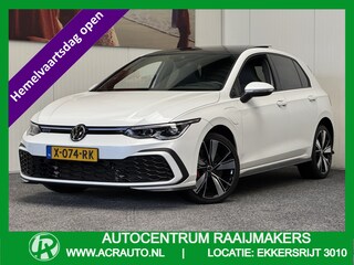Volkswagen Golf 1.4 eHYBRID GTE PANORAMADAK DCC ONDERSTEL HEAD-UP DISPLAY APPLE CARPLAY/ANDROID RIJSTROOKSENSOREN ELEK.  UITKLAPBARE TREKHAAK ACHTERUITRIJCAMERA LED VERLICHTING ZEER MOOI !! 3010