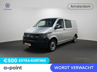 Volkswagen Transporter 2.0 TDI L2H1 32 DC Highline 150 pk Automaat | Navigatie | Trekhaak (afneembaar) | Adaptieve cruise control |
