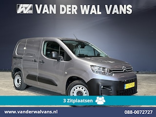Citroën Berlingo 1.5 BlueHDI 131pk Automaat L1H1 Inrichting Euro6 Airco | 3-Zits | Apple Carplay | Cruisecontrol Android Auto, Parkeersensoren, bijrijdersbank