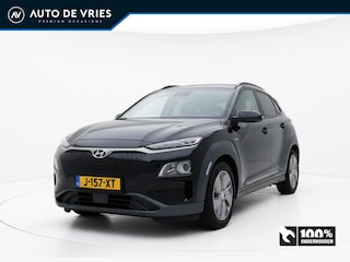 Hyundai Kona EV Fashion Design 64 kWh | SOH 100% | Half leder | Stoelverwarming | Privacy glass