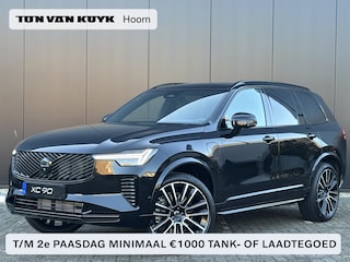Volvo XC90 2.0 T8 Plug-in hybrid AWD Ultra Dark 22 inch/ luchtvering/ Bowers & Wilkens / extra getint glas/ massagestoelen met ventilatie