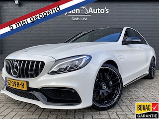 Mercedes-Benz C63 AMG V8 476 pk AUT. | NL auto | panoramadak | leder interieur | apple carplay | head up display | 360 camera