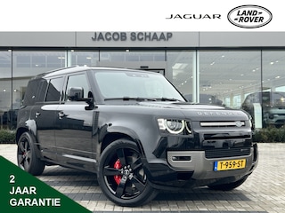 Land Rover Defender 110 P400e 404pk AWD 110 X-Dynamic HSE | Panoramisch schuifdak | Geklimatiseerde voorstoelen | Cognac (Tan) leder |