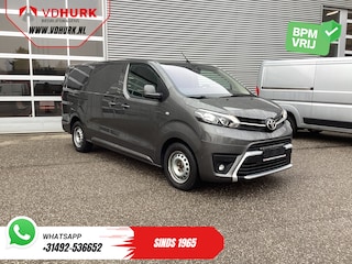 Toyota Proace 2.0 Aut. L2 Adapt.Cruise/ 2x Schuifdeur/ Standkachel/ Stoelverw./ Keyless/ Navi/ Camera/ PDC/ Climate/ Trekhaak