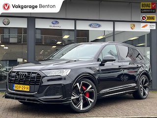 Audi Q7 55 TFSIe 380pk Quattro Pro Line S | Panoramadak | Uitgebreid Lederpakket | Bang & Olufsen | Matrix LED | Optiek Zwart