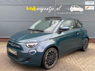 Fiat 500 E Icon 42 kWh Cabrio *carplay *climate *stoelv.