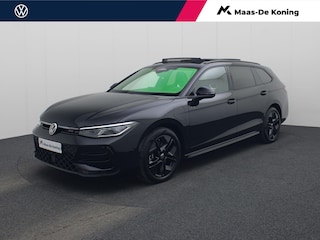 Volkswagen Passat Variant 1.5eHybrid 200kW/272PK R-Line Edition DSG · Panoramadak · Leder · Trekhaak · Camera + Parkeersensoren · Garantie t/m 03-03-2030 of 100.000km
