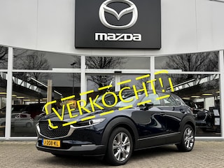 Mazda CX-30 2.0 e-SkyActiv-X M Hybrid Comfort 1e Eig., NL-Auto, Dealer Ondh., 180 PK, Navigatie, Apple Carplay/ Android Auto, Cruise Controle Ad., Trekhaak, Stuur & Stoel verwarming. A-Rij-Camera