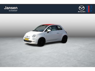 Fiat 500 0.9 TwinAir 80PK Turbo Lounge , Cabrio, Clima, Cruise, Navi, Bluetooth, LMV 17 Inch