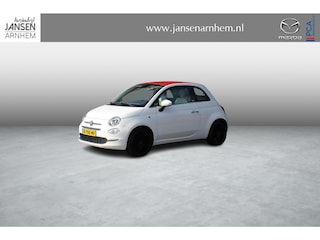 Fiat 500 0.9 TwinAir 80PK Turbo Lounge , Cabrio, Clima, Cruise, Navi, Bluetooth, LMV 17 Inch