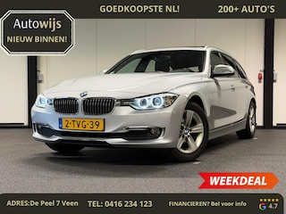 BMW 3-serie Touring 316i High Executive|LEDER|PANO|GROOT NAVI|DEALER ONDERHOUDEN
