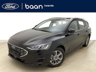 Ford Focus Wagon 1.0 EcoBoost Hybrid Titanium | AGR stoel | Winter Pack | Full LED | Camera | Reservewiel | Adaptive Cruise C. | BLIS |