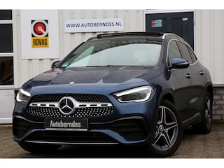 Mercedes-Benz GLA 250 e AMG Line*Perfect Onderh.*Elek. Trekhaak/Pano/ACC/HUD/Leder/Stoelverw./Memorie/LED/DAB/Sfeer/Carbon/Dodehoek/Camera/VOL*