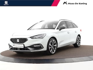 Seat Leon Sportstourer 1.4 TSI 204pk DSG eHybrid PHEV FR Business Intense · Camera · Inklap. Trekhaak · Keyless · Stuur- & Stoelverwarming · Elek. Bestuurddersstoel + Geheugen · ACC · Apple/Android Car Play ·