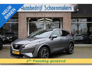 Nissan Qashqai 1.3 MHEV Xtronic Tekna Plus PANO HUD MASSAGE MEMORY CARPLAY 360-CAM LEER STOEL/STUUR/RUITVERW. DAB ACC 2XPDC 19''LMV ENZ.ENZ.