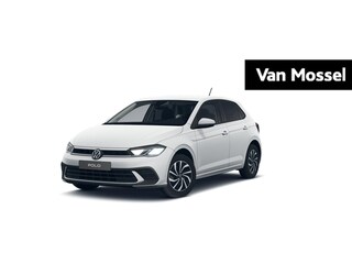 Volkswagen Polo 1.0 TSI Life Edition | 95pk | Apple Carplay draadloos | Camera | Parkeersensoren achter | Android Auto draadloos | Ruiten getint | LED koplampen | Airco | Adaptive cruise control | DAB radio |
