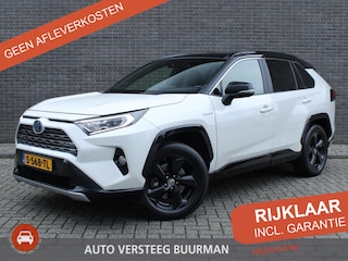 Toyota RAV4 2.5 Hybrid Bi-Tone JBL AUDIO, Automaat, Elektr. Achterklep, Stoelverw., Dodehoek detectie, Keyless Entry/Start, Navigatie, Achteruitrijcamera, Cruise/Climate Control