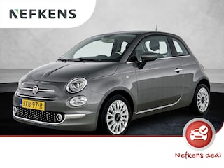 Fiat 500 1.0 Hybrid Lounge 70pk | Glazendak | 15"LMV | Apple Carplay/Android Auto | Airco | Cruise Control | Parkeersensoren |