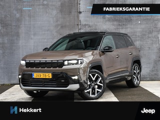 Jeep Compass First Edition 74 kWh 214pk Automaat PREMIUM PACK | PANO/SCHUIF-DAK | FOCAL | 20''LM | DODE HOEK | 360° CAM.