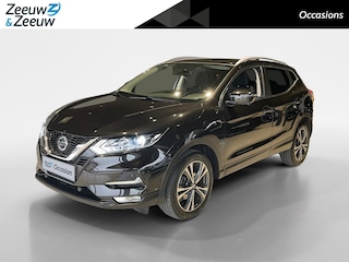 Nissan Qashqai 1.3 DIG-T N-Connecta 140PK *Navi+360Camera*Climate Control*Keyless Entry*Panoramadak*LM.Velgen*Cruise Control*Trekhaak*Zeer nette auto!