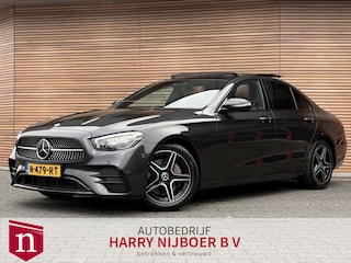 Mercedes-Benz E-klasse 200 Business Solution AMG Panodak / Adapt. Cruise / Burmester / Leer / Navi / Clima / Night Pakket