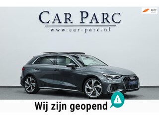 Audi A3 Sportback 35 TFSI S edition S-LINE/LED/VIRTUAL/PANO/HALF LEDER+S.VERWARMING/LMV/CAM/LINE/ACC/ECC/12 MDN GARANTIE!