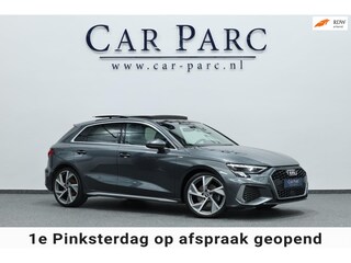 Audi A3 Sportback 35 TFSI S edition S-LINE/LED/VIRTUAL/PANO/HALF LEDER+S.VERWARMING/LMV/CAM/LINE/ACC/ECC/12 MDN GARANTIE!