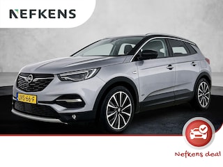 Opel Grandland X 1.6 Hybrid Ultimate 225pk Automaat | Elektrische Klep | Elektrische Bestuurdersstoel | Leder | Navigatie | Camera Voor + Achter | Cruise Control | 19"LMV | Dodehoekdetectie | Keyless Entry/Start | LED | Apple Carplay/Android Auto |