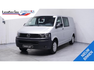 Volkswagen Transporter 2.0 TDI 102 pk L2 Dubbel Cabine 6-Zits APK 06-2026 Airco, Trekhaak