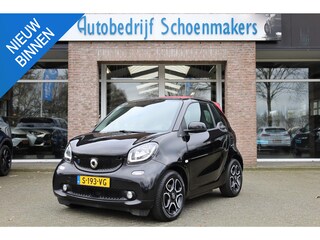 Smart Fortwo cabrio prime 18 kWh LEER CARPLAY STOELVERW. NAVI AIRCO CLIMA CRUISE LMV