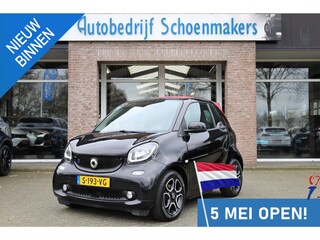 Smart Fortwo cabrio prime 18 kWh LEER CARPLAY STOELVERW. NAVI AIRCO CLIMA CRUISE LMV