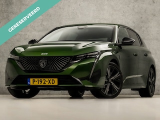 Peugeot 308 1.2 PureTech GT Sport Automaat (APPLE CARPLAY, GROOT NAVI, LEDER/ALCANTARA, STUUR/STOELVERWARMING, 360 CAMERA, MEMORY SEATS, GETINT GLAS, KEYLESS, ADAPTIVE CRUISE, NIEUWSTAAT)