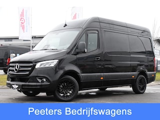 Mercedes-Benz Sprinter 317 1.9 CDI L2 Pro Black Edition FACE LIFT! Camera, Cruise, Carplay, 3500kg Trekhaak, 10,5'' Mbux, LED, Dodehoek, Virtual, Uniek!