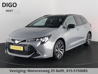 Toyota Corolla Touring Sports 1.8 HYBRIDE BUSINESS PLUS 1e EIG GARANTIE 2033 BI-TONE. TREKHAAK.HALF LEDER. PARKEERSENSOREN . NAVIGATIE .APPLE/ANDROID