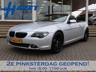 BMW 6-serie Cabrio 645Ci 8-CILINDER 333 PK AUT. *TOP STAAT* + 20 INCH | LEDER | SPORSTOELEN | MEMORY | LAPTIMER