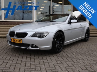 BMW 6-serie Cabrio 645Ci 8-CILINDER 333 PK AUT. *TOP STAAT* + 20 INCH | LEDER | SPORSTOELEN | MEMORY | LAPTIMER