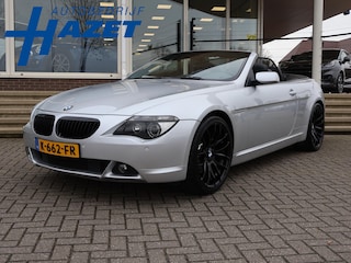 BMW 6-serie Cabrio 645Ci 8-CILINDER 333 PK AUT. *TOP STAAT* + 20 INCH | LEDER | SPORSTOELEN | MEMORY | LAPTIMER
