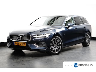 Volvo V60 T6 Recharge AWD Inscription | Trekhaak | Panoramadak | BLIS | Keyles Entry-Start | PDC V+A en Camera | Extra Getint glas | Verwarmde voorruit |